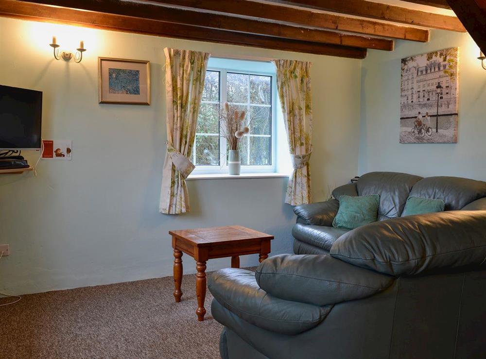 Living area at Commonwealth Cottage in Iron Acton, near Bristol, Avon