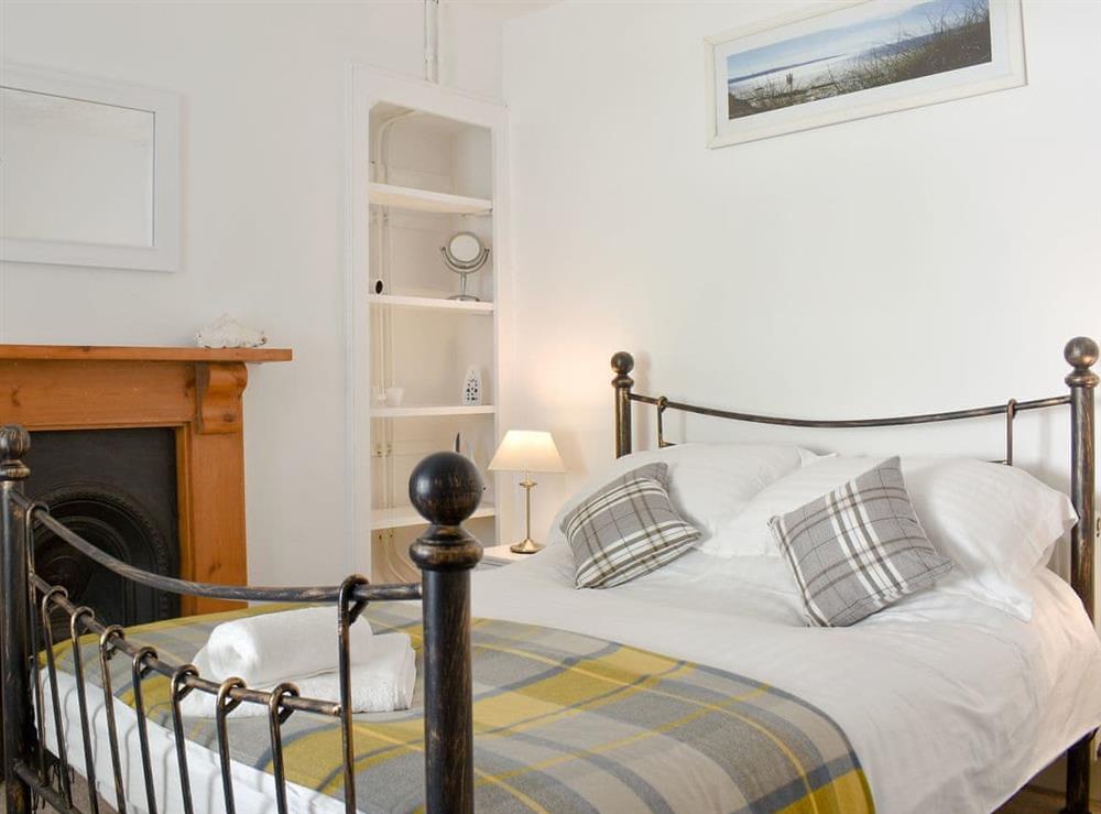 Comfortable double bedroom at Compass Point in Brixham, Devon