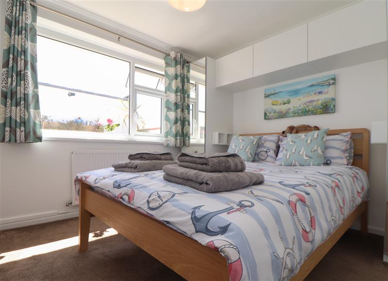 One of the 2 bedrooms at Compass Point, Camborne