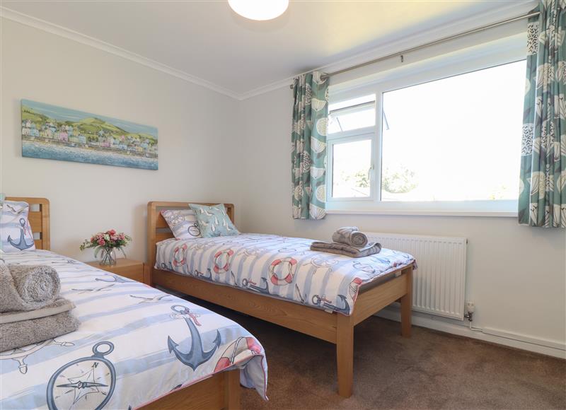 One of the bedrooms at Compass Point, Camborne