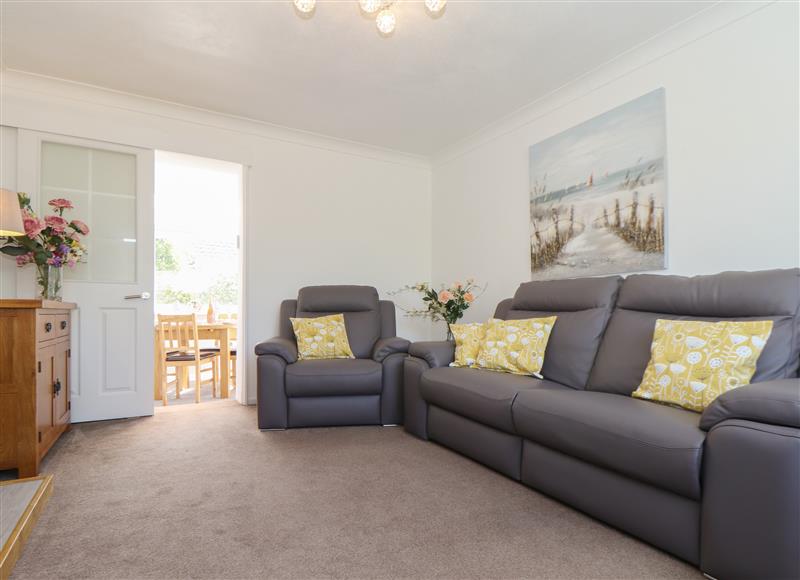 Relax in the living area at Compass Point, Camborne