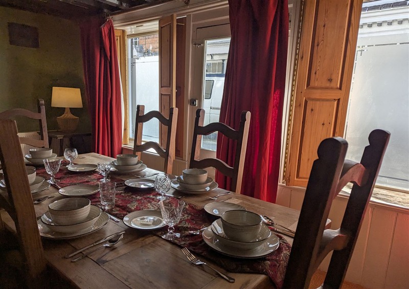 Dining room at Compton House, Llanfyllin