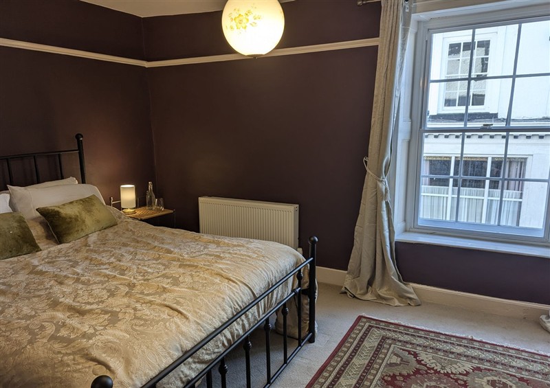 This is a bedroom at Compton House, Llanfyllin