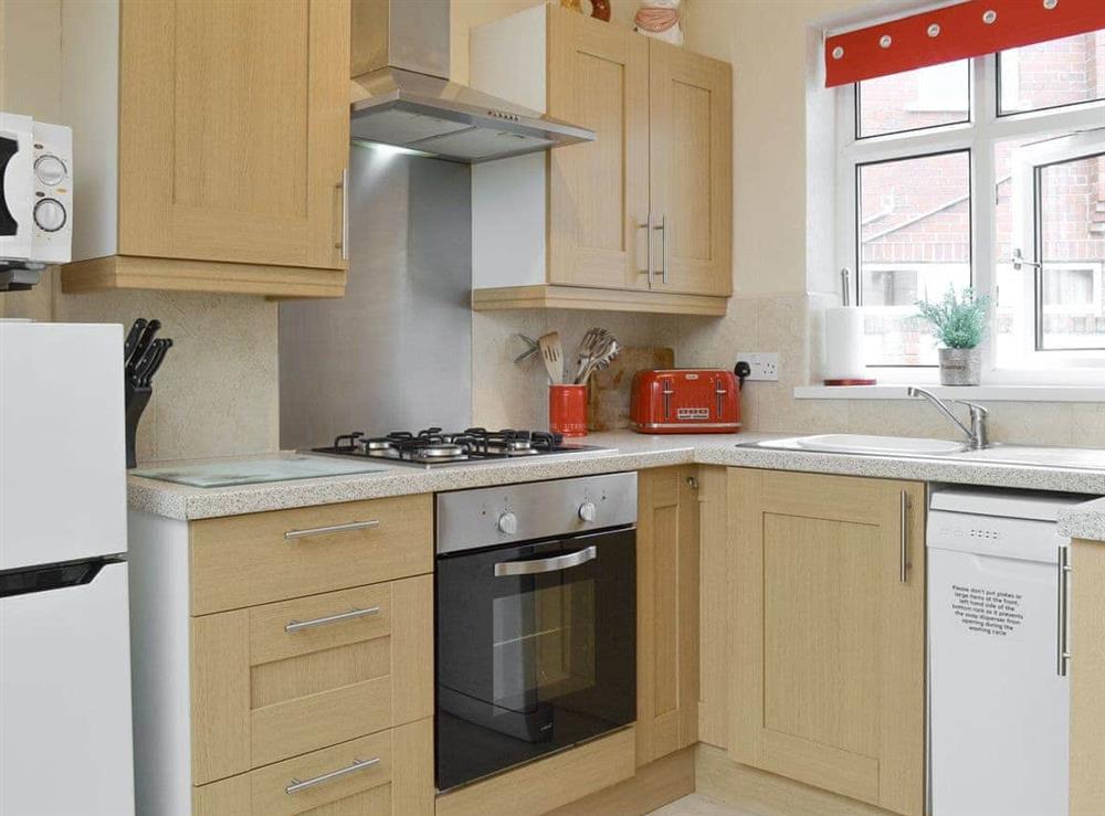 Well-equipped fitted kitchen at Comyn in Bridlington, Yorkshire
