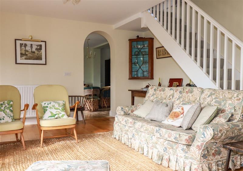 This is the living room at Condurro House, St Clement near Truro