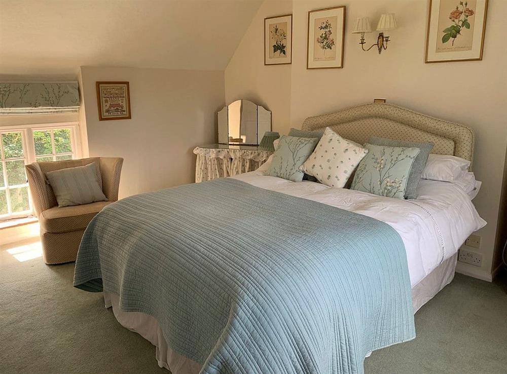 Double bedroom at Condurrow Cottage in Manaccan, near Helston, Cornwall