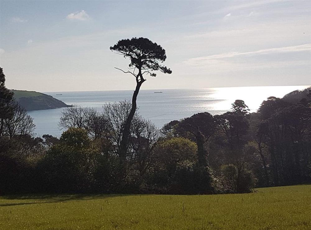 Outstanding local sea views at Condurrow Cottage in Manaccan, near Helston, Cornwall