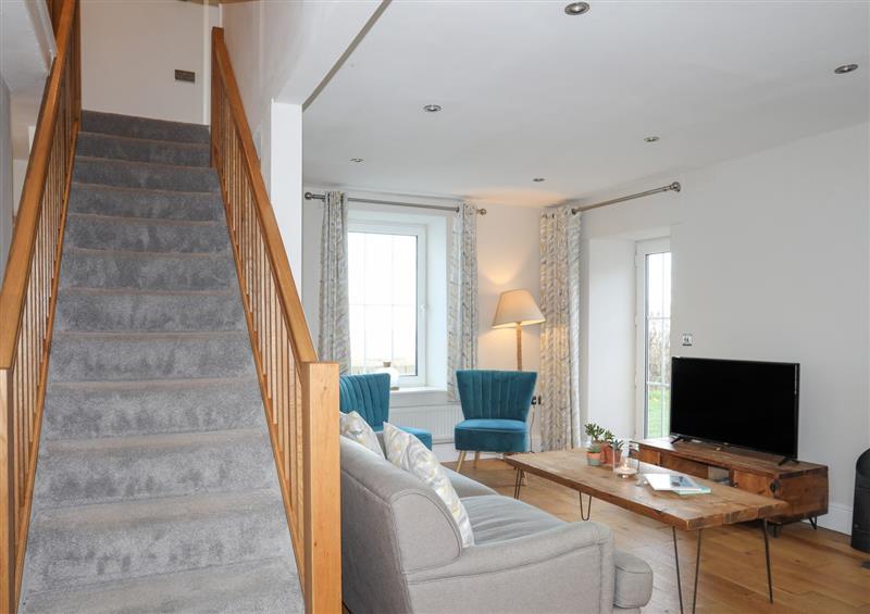 Relax in the living area at Congl Cae, Llangwnnadl near Aberdaron