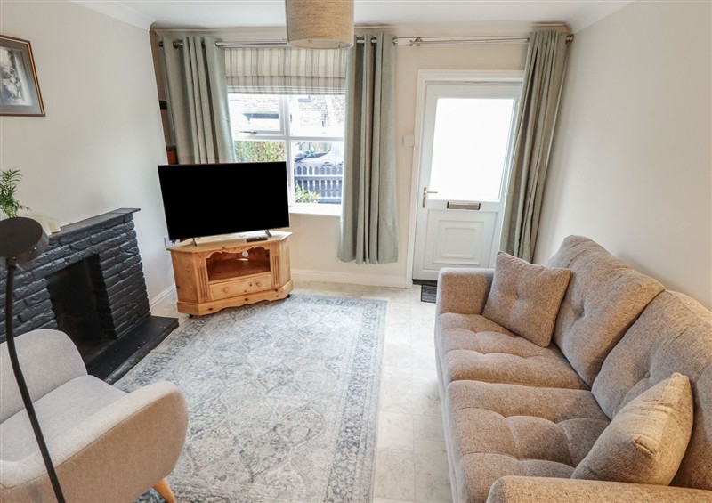 The living room at Conisholme, North Thoresby