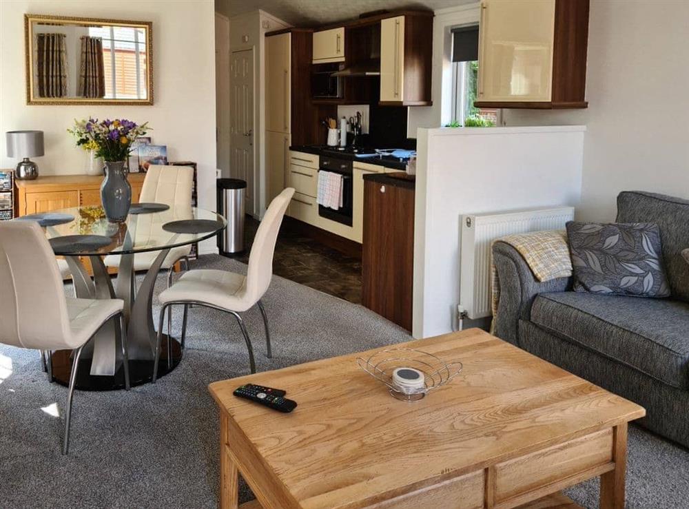 Spacious open plan living space at Coniston 5 in Troutbeck Bridge, near Windermere, Cumbria
