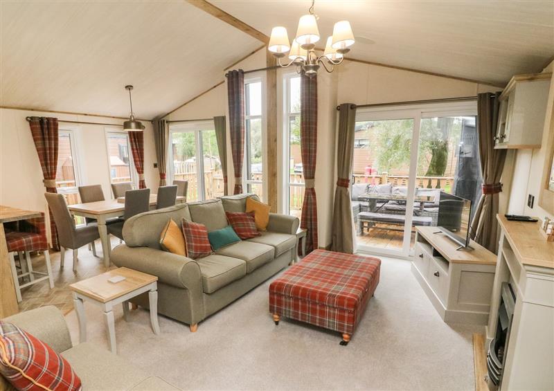 Relax in the living area at Coniston View 9, Dock Acres near Tewitfield