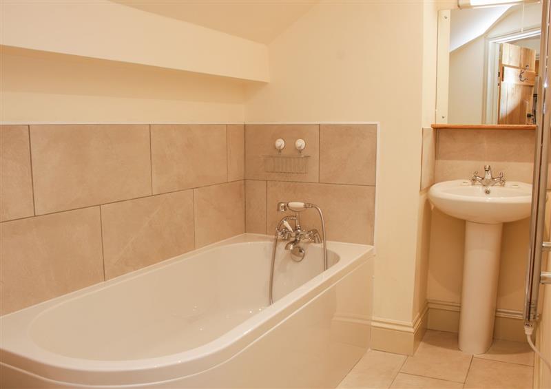 Bathroom at Conkers Cottage, Rushbury near Church Stretton