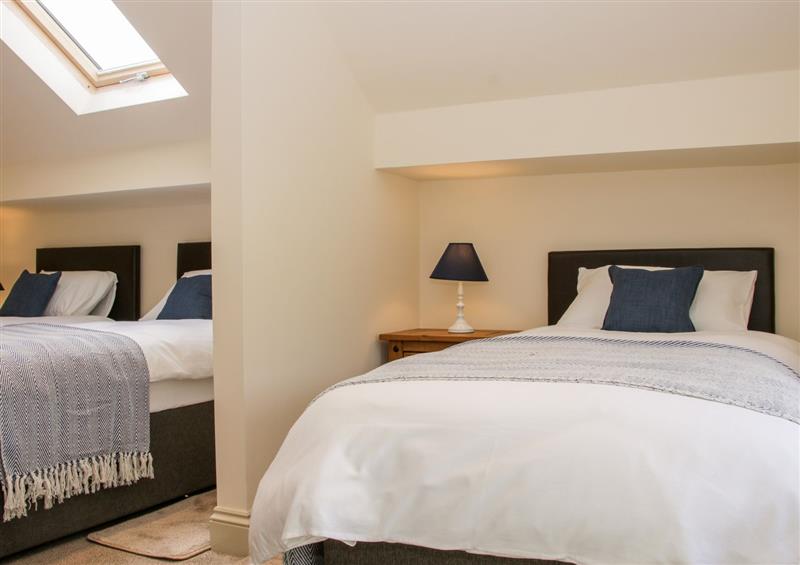 One of the bedrooms at Conkers Cottage, Rushbury near Church Stretton
