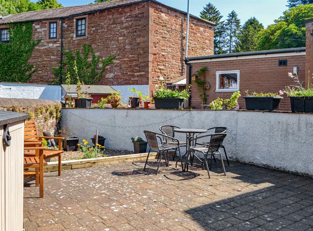 Outdoor area at Constable Cottage in Carlisle, Cumbria