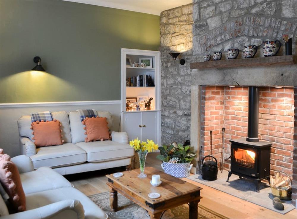 Living room at Conway Cottage in Rothbury, Northumberland