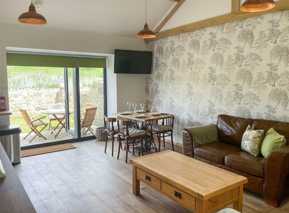 Open plan living space at The Farriers, 