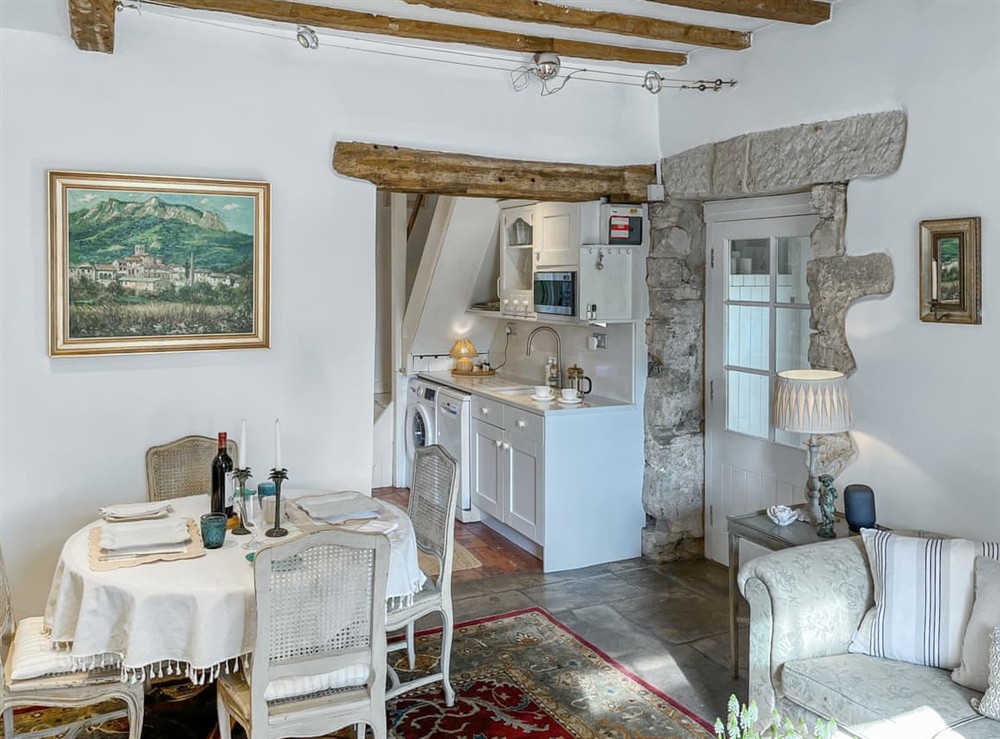 Living room/dining room at Cooks Cottage in Bishopton, near Ripon, North Yorkshire