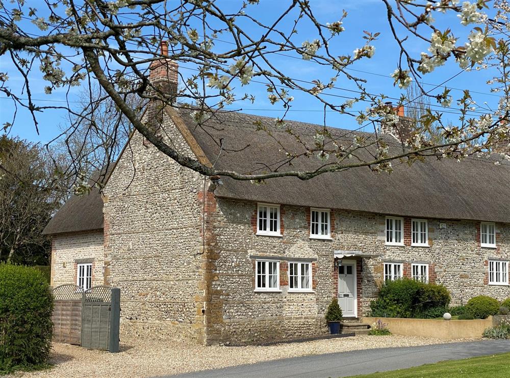 With ample parking at Coombe Cottage, Dorchester