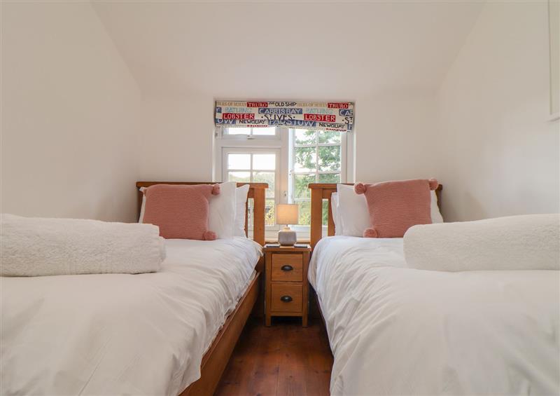 A bedroom in Coombe Cottage at Coombe Cottage, Penwartha near Perranporth