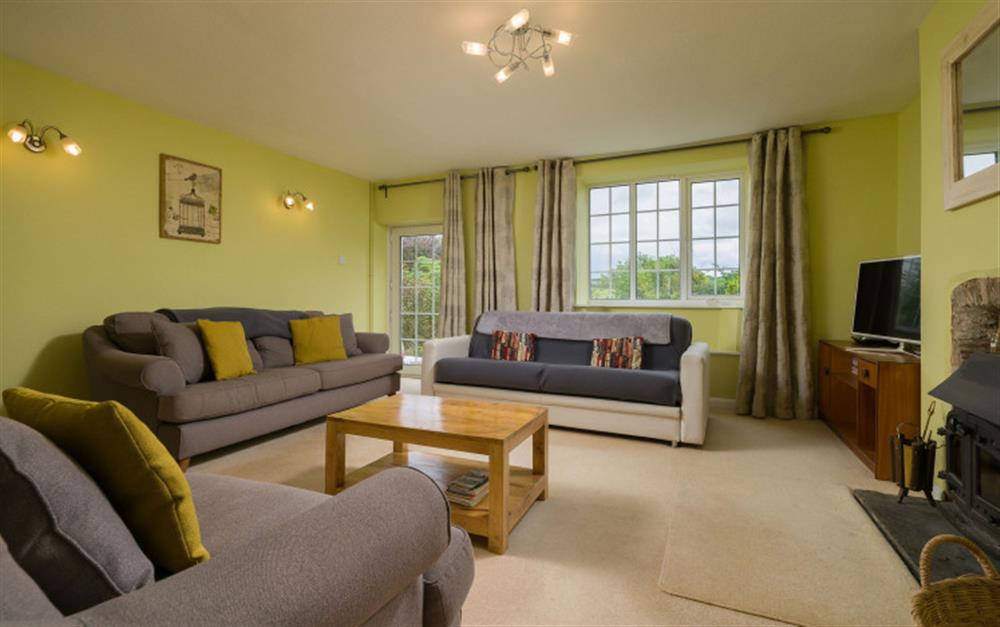 Another look at the living room  at Coombe Park in Chillington