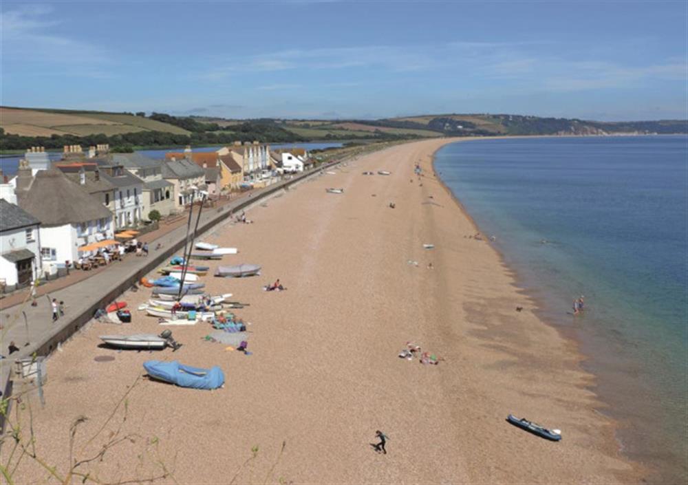 Slapton Sands is just 5 to10 minutes away by car