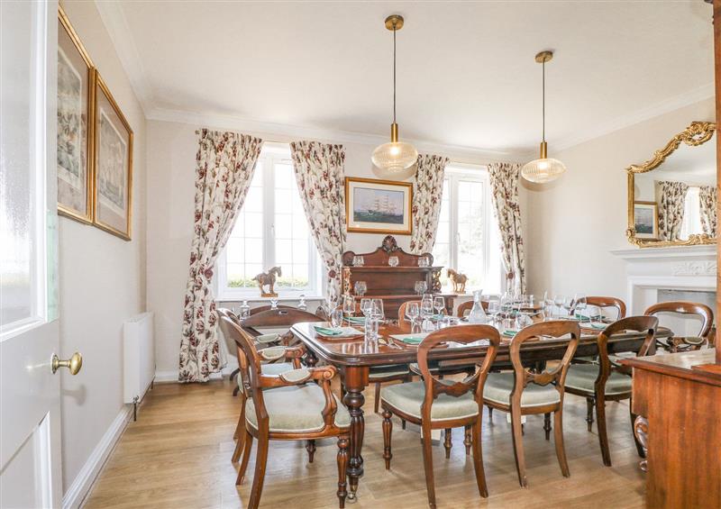 Dining room at Coombe Place House, Meonstoke