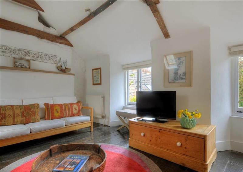 Relax in the living area (photo 2) at Coombe Street Cottage, Lyme Regis
