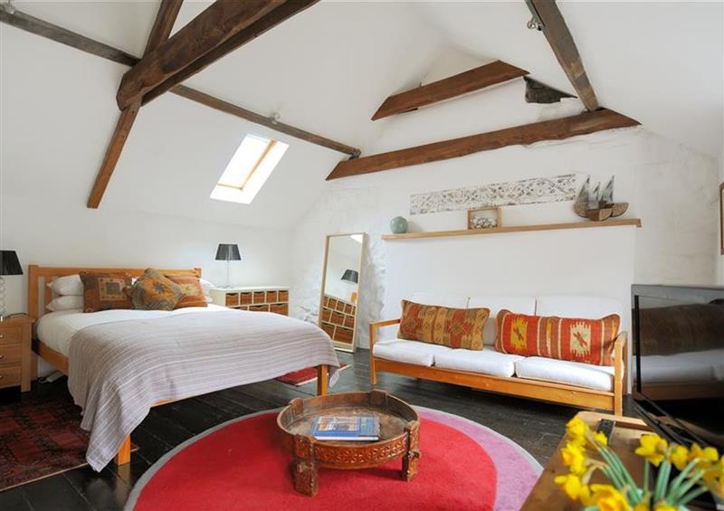 This is a bedroom at Coombe Street Cottage, Lyme Regis