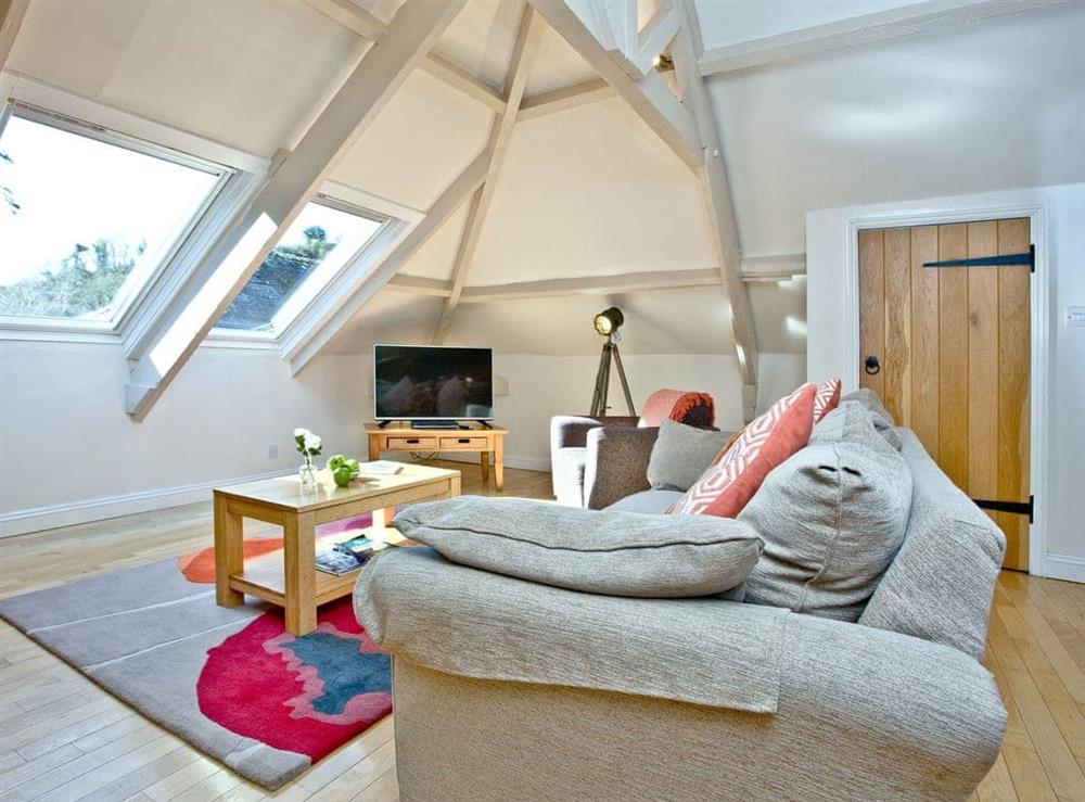 Spacious living area (photo 2) at Coombery Loft in Bow Creek, Nr Totnes, South Devon., Great Britain