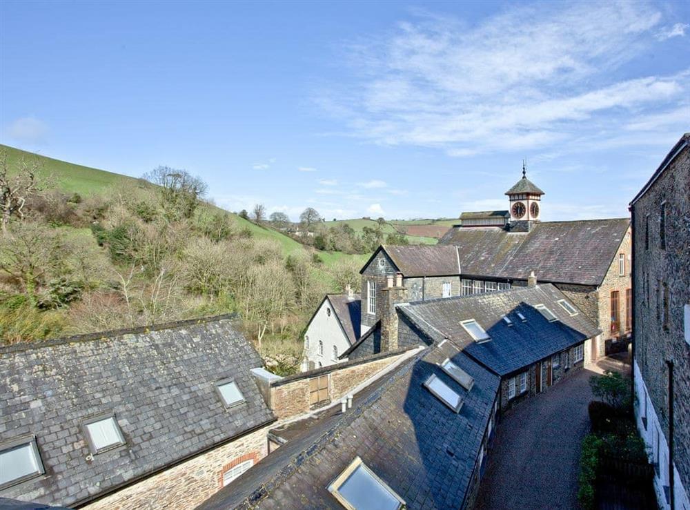 View at Coombery Loft in Bow Creek, Nr Totnes, South Devon., Great Britain