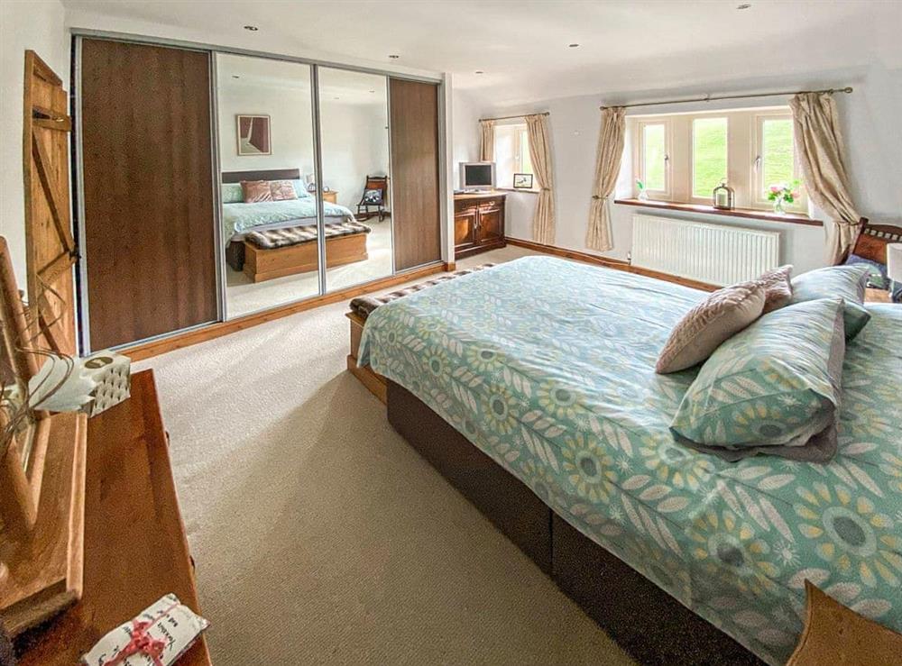 Double bedroom at Cooper Cabana in Elslack, near Skipton, North Yorkshire
