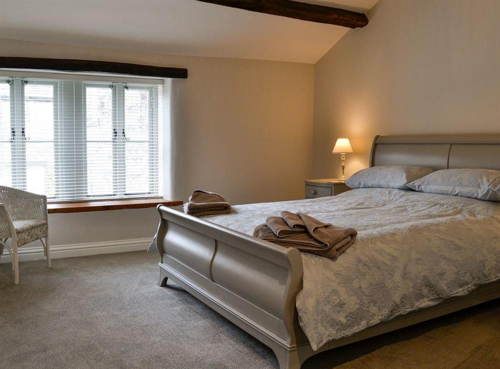 Double bedroom at Cooper Cottage in Addingham, near Skipton, West Yorkshire