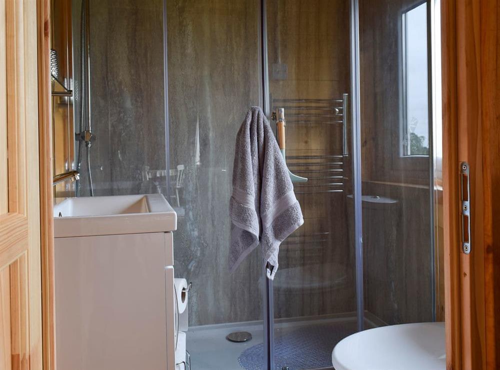 Shower room at Lodge 2, 