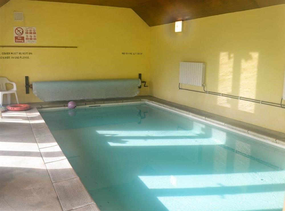 Indoor heated pool at Copper Beech in Netherbury, Bridport, Dorset. , Great Britain