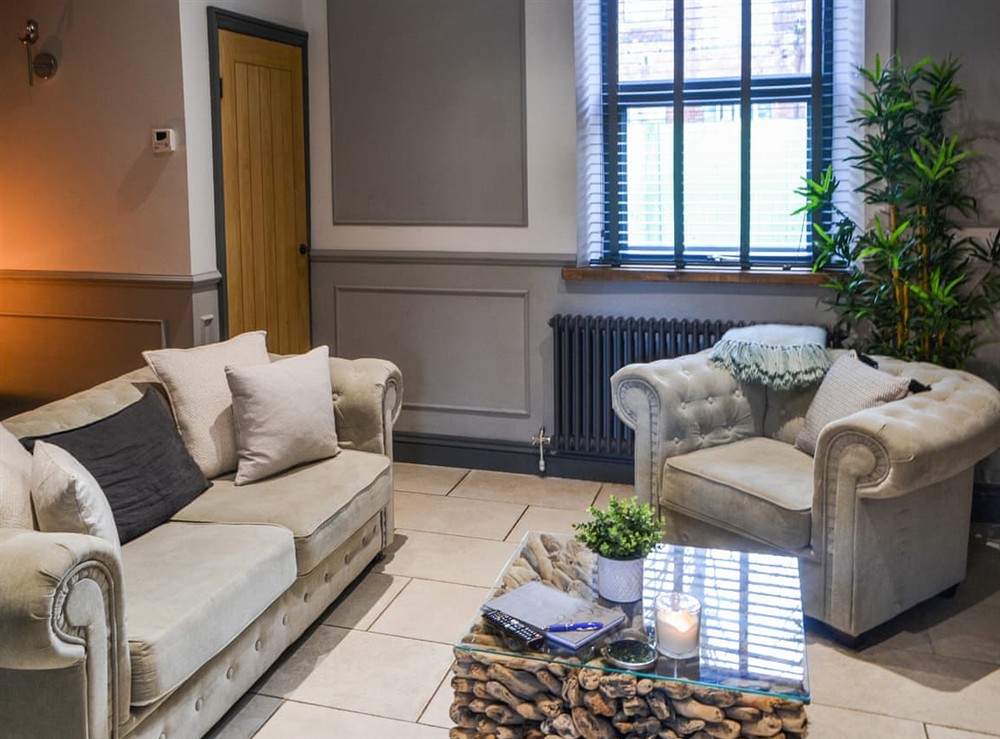 Living room at Copper Cottage in Morpeth, Northumberland