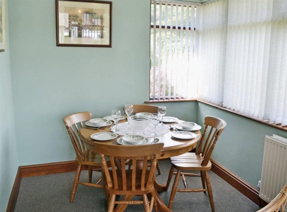 Dining Area at Copper View in Coniston, Cumbria