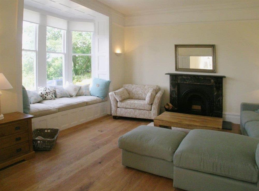 Living room at Copperfield  in Bideford, N. Devon., Great Britain