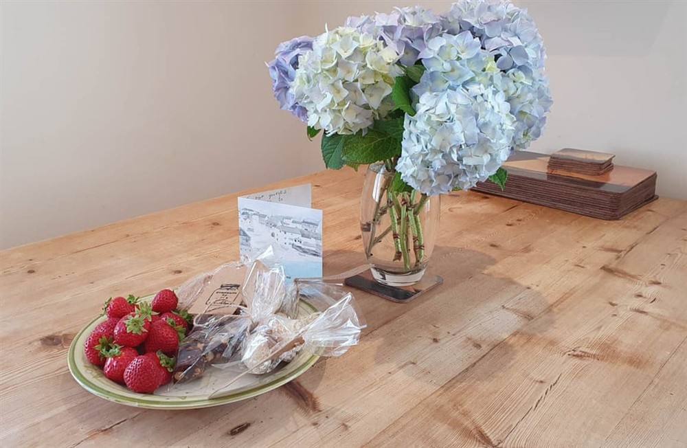 Dining Area at Coppers in St Mawes, Cornwall