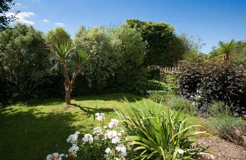Garden and grounds at Coppers in St Mawes, Cornwall