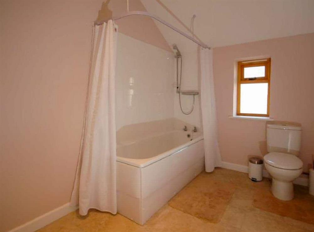 This is the bathroom at Copyhold Barns in Chichester, West Sussex