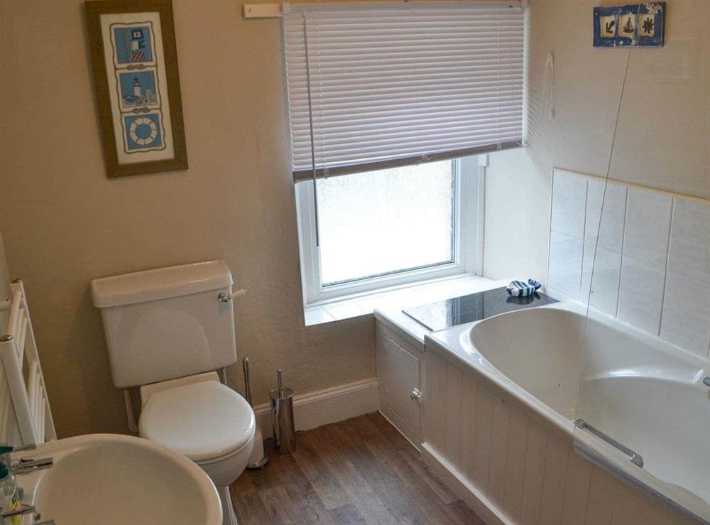 Bathroom at Coquet Cottage in Amble, Northumberland