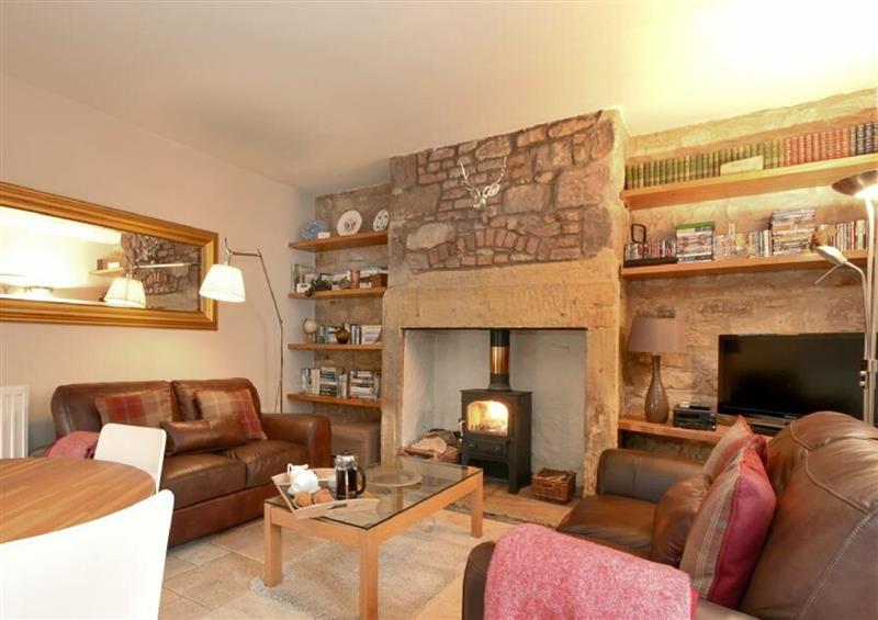 The living room at Coquet Cottage, Warkworth