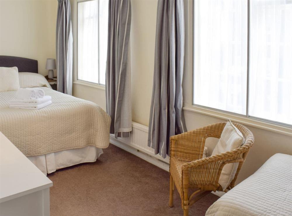 Light and airy family bedroom at Cor Cottage in Whitby, North Yorkshire