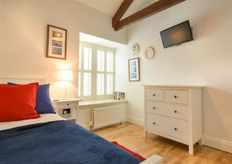 One of the 2 bedrooms at Coral Cottage, Bamburgh
