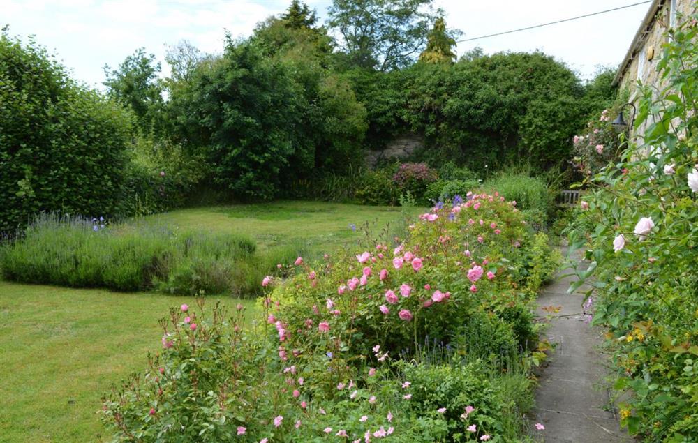 The tranquil gardens at Coral Cottage at Coral Cottage, Castle Howard