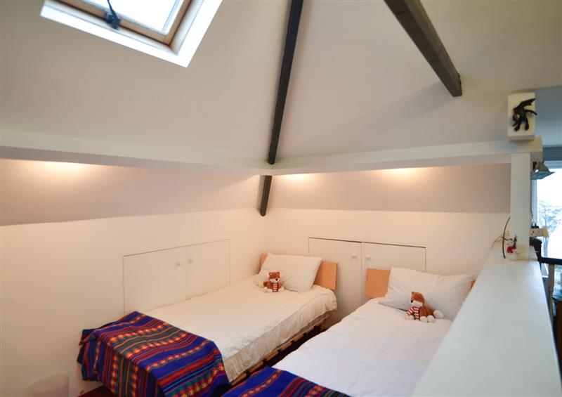One of the 3 bedrooms at Coram Cottage, Lyme Regis