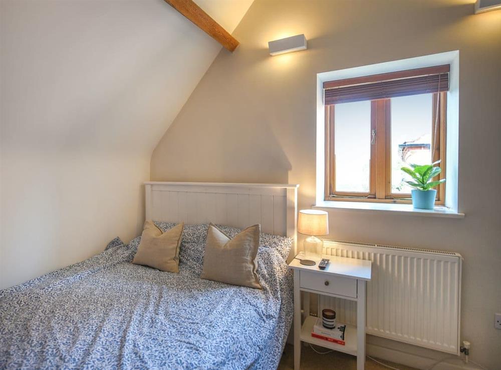 Double bedroom at Corbett Cottage in Arscott, near Shrewsbury, Shropshire
