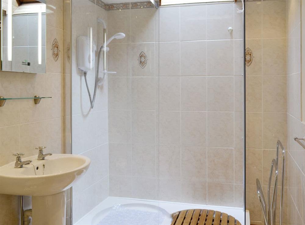 Family shower room at Low Cordorcan, 