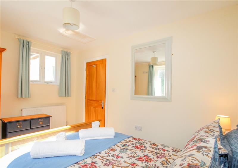 One of the 4 bedrooms at Corfe Lodge, Corfe Castle