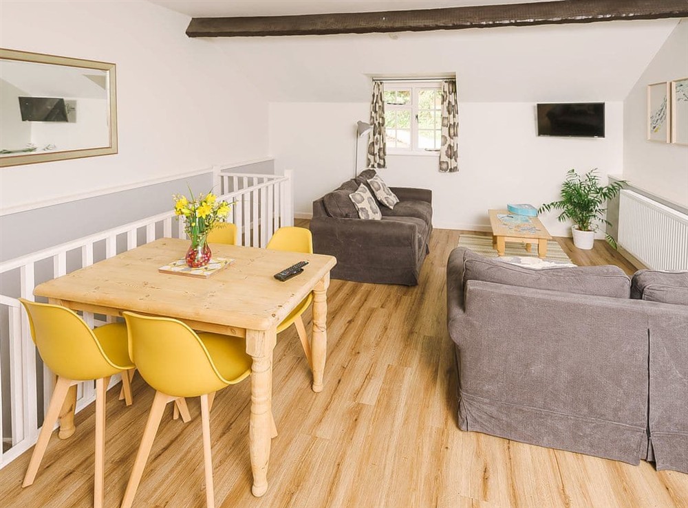 Open plan living space at Number Two, 